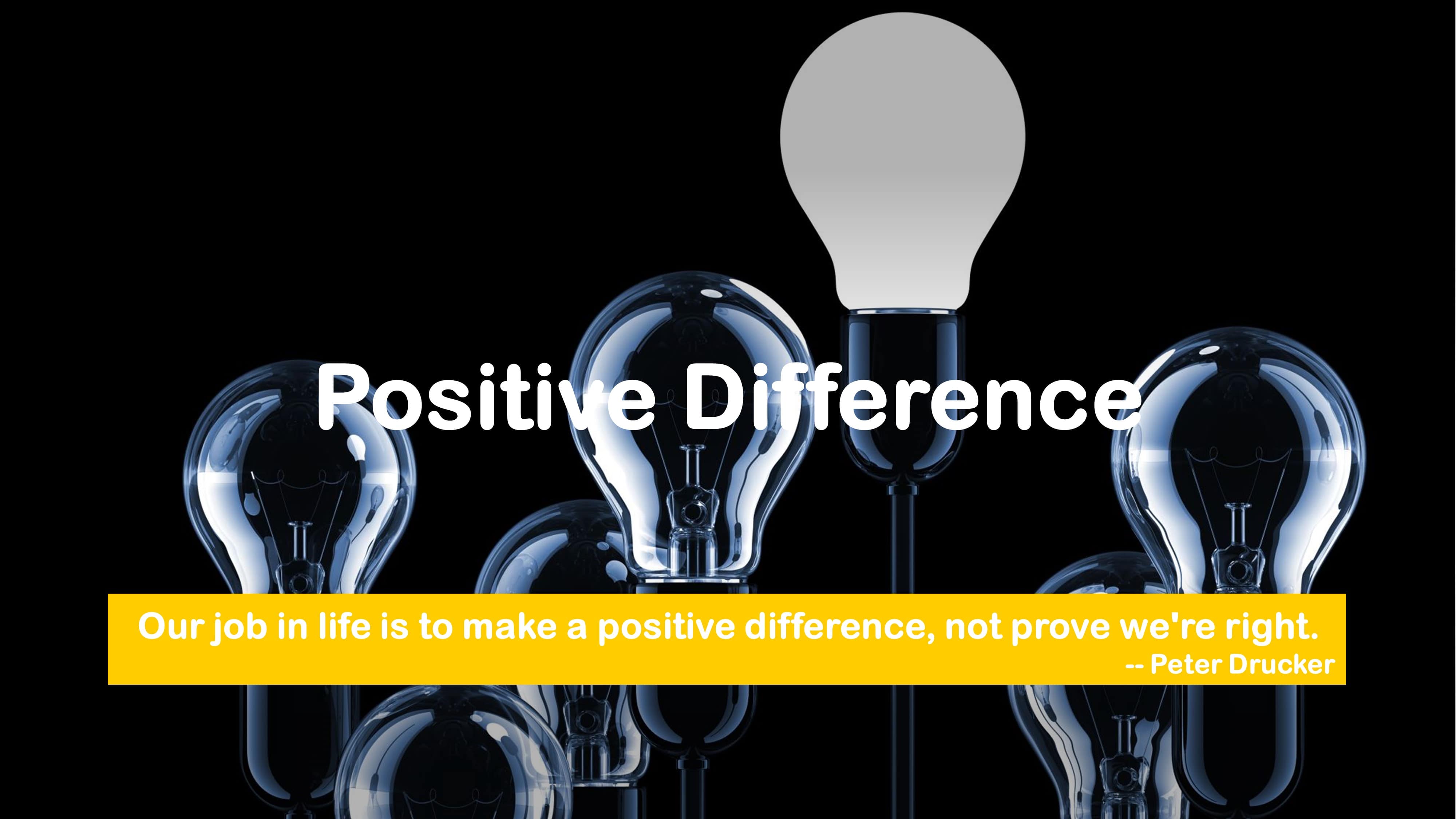 Positive Impact